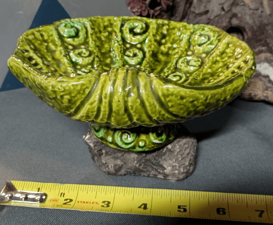 Vintage MCM Ceramic Scallop Planter/Dish. § - Image 1