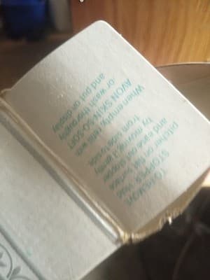 May 1979 Avon Blue Charisma Perfume Bottle - Greek Design - Thumbnail 3