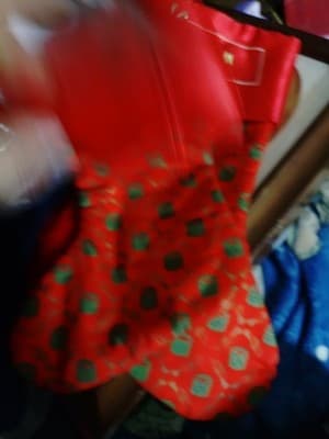 2 Vintage Christmas Stockings - Thumbnail 3