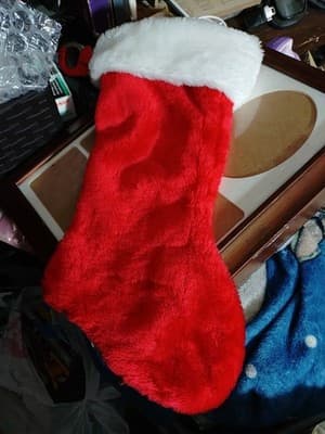 Red Christmas Stocking - Image 1