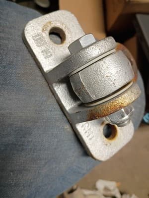 1Lot of 12 Kids Rock Climbing Holds & 2 Heavy Duty Bolt-Through Swing Hangers - Thumbnail 4