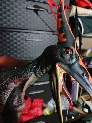 Toys R' Us Large Rubber Pterodactyl Dinosaur, WM 1508 - Thumbnail 4