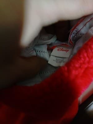 Disney Incredibles Christmas Stocking Satin Plush Red Gold Embroidered Logo 16" - Thumbnail 5