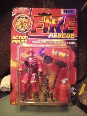 American Heros Fire Rescue Action Figure No. 580 § - Image 1