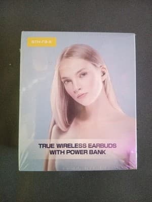 BTH-F9-5 True wireless earbuds with power bank § - Image 1