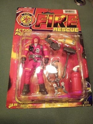 American Heros Fire Rescue Action Figure No. 580 § - Thumbnail 2