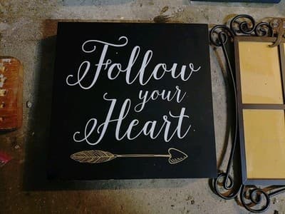 Lot Of 5 Decorative Wall Pieces:\2 Planter/Plants / Lg & Am Picture Frames /Sign - Thumbnail 3