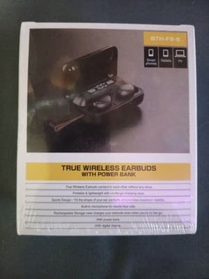 BTH-F9-5 True wireless earbuds with power bank § - Thumbnail 2