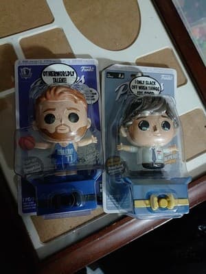 2 Popsies By Funko. Luka Doncic And Jim Halpert - Image 1