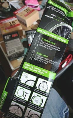 Lot Of Bicycle Tubes. 4 16" Tubes And 1 20" Tube - Thumbnail 10