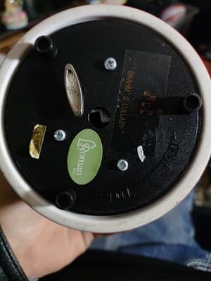 Baby Picture Snow Globe Music Box Roman "Brahms Lullaby" - Thumbnail 5