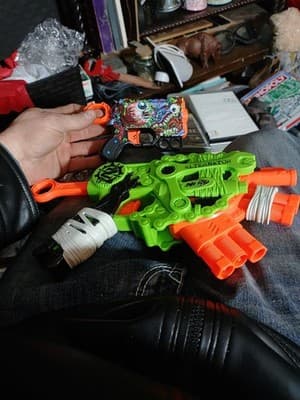 Lot Of 2 Used Nerf Guns - Image 1