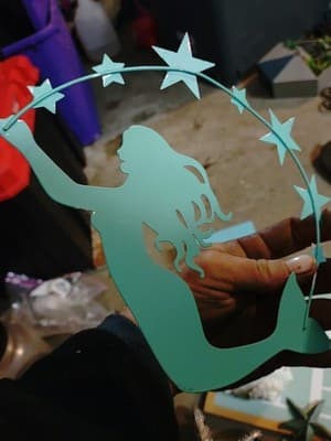 Lot Of 6 Decorative Wall Hangings And Display Shells- All Go Great/ Beach Theme - Thumbnail 5