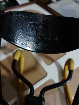 Daisy Powerline Folding Slingshot Black Solid Steel Frame & Grip Handle - Thumbnail 3