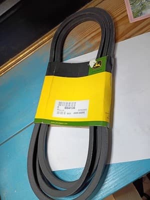 New Genuine John Deere M84136 Secondary Traction Drive Belt LX176 LX178 GT242 - Thumbnail 3