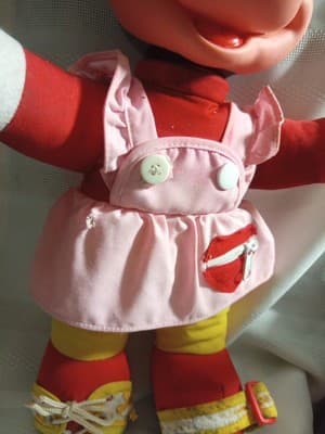 Vintage 1989 Mattel Walt Disney - Minnie Mouse Plush - Learn to Dress Me 15" PVC - Thumbnail 3