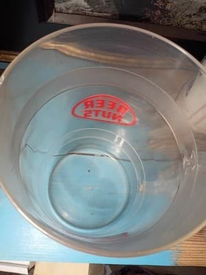 Vintage Beer Nuts Plastic Advertising Pitcher – Large 11" Tall Barware - Thumbnail 7