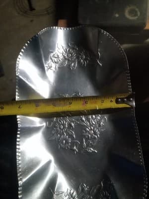 Aluminum Serving Platter Vintage - Thumbnail 5