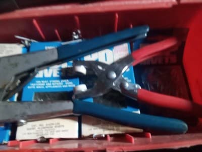 Vintage Pop Rivet Gun And Accessories - Thumbnail 3