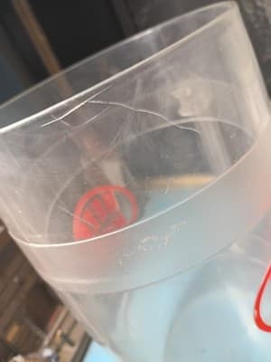 Vintage Beer Nuts Plastic Advertising Pitcher – Large 11" Tall Barware - Thumbnail 4