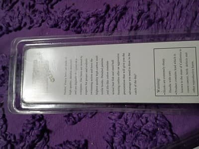 Lot of 3 Nuthin' Fancy Outdoors Minnow Lures - Jerkbait / Stickbait - Rainbow... - Thumbnail 7