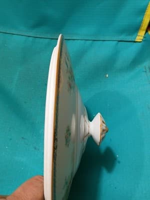 National China Japan "Gold Flower" Replacement Lid Only - Round Vegetable Bowl - Thumbnail 4