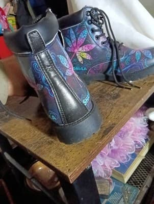 Shangri-La Pot Leaf Boots Size 39 - Thumbnail 6