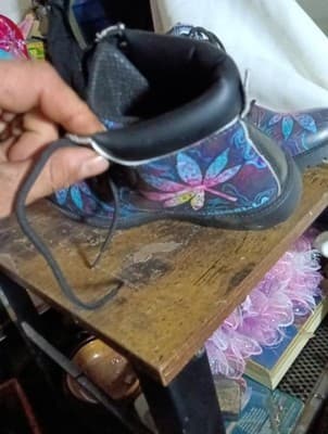 Shangri-La Pot Leaf Boots Size 39 - Thumbnail 5