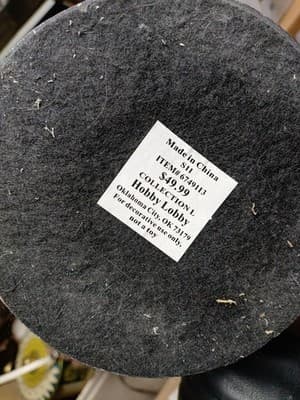 Hobby Lobby Decorative Lamp Vase Type Piece. Item# 6749113 Collection L - Thumbnail 4