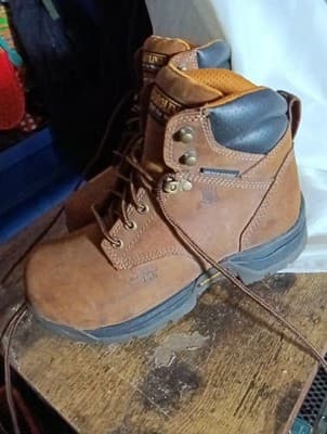 Carolina Woman No Metal Steel Toe Work Boot. Size 7.5 W - Thumbnail 3