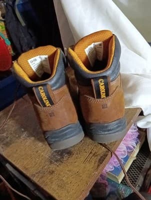 Carolina Woman No Metal Steel Toe Work Boot. Size 7.5 W - Thumbnail 4