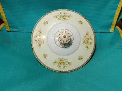 National China Japan "Gold Flower" Replacement Lid Only - Round Vegetable Bowl - Thumbnail 2