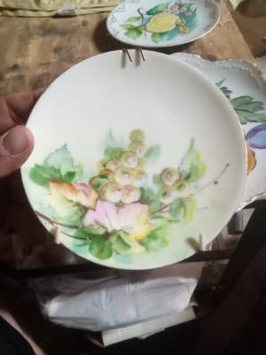 Lot Of 3 Vintage Saucers. Fruit Themed - Thumbnail 5