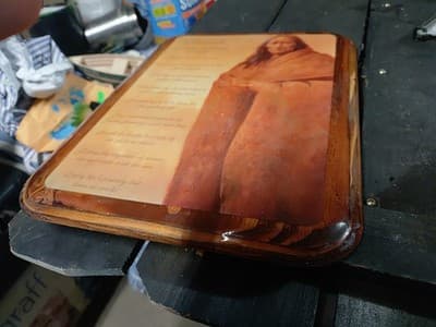 11.5" X 8.5" Wooden Plaque "Native American 10 Commandments" - Thumbnail 4