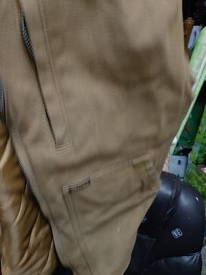 BRAHMA Canvas Work Vest With Quilted Interior Brown Zip-up Size XL (46-48) - Thumbnail 6