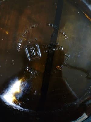 Anchor Hocking Fire King #437 1-2 Quart Amber Casserole Baking Dish with Lid - Thumbnail 6