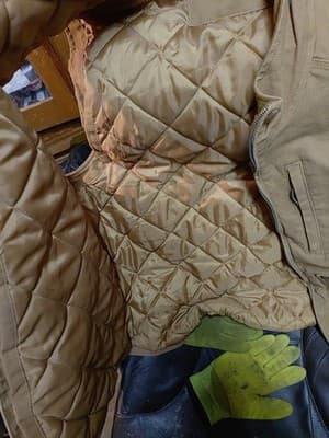 BRAHMA Canvas Work Vest With Quilted Interior Brown Zip-up Size XL (46-48) - Thumbnail 3