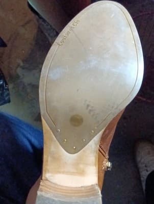 Louise Et Cie Womens Brown Leather Zalia Ankle Boots Size 5.5 M - Thumbnail 7