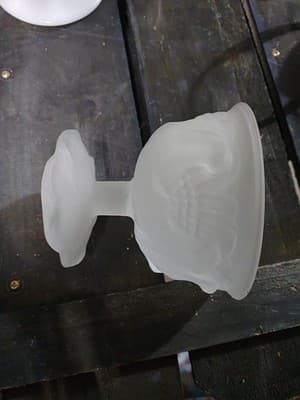 1979 Avon Flowerfrost Collection Sherbert Glass holder - Flowerfrost Strawberry - Thumbnail 5