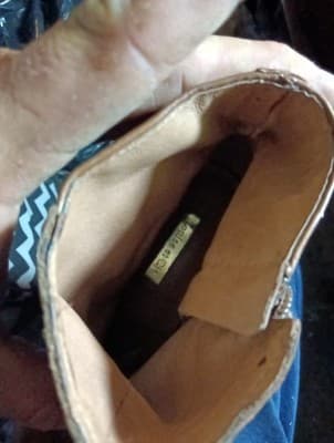 Louise Et Cie Womens Brown Leather Zalia Ankle Boots Size 5.5 M - Thumbnail 6