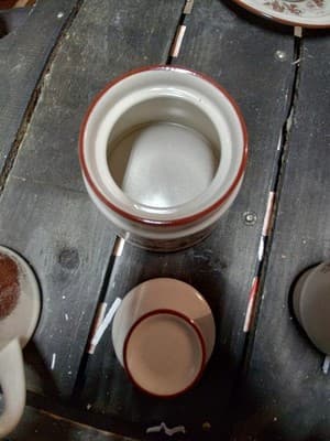 Vintage NORITAKE DESERT FLOWERS Creamer & Sugar Bowl With Lid - Thumbnail 8