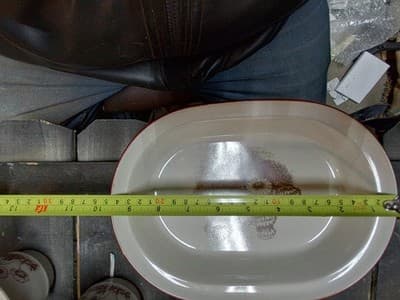 Vtg Noritake Desert Flowers 8341 Stoneware 9 3/4" Oval Vegetable Bowl Cactus - Thumbnail 7