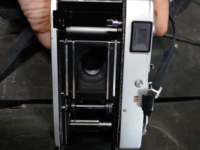 Canon Canonet 28 35mm Rangefinder Film Camera With Case Not Tested - Thumbnail 8