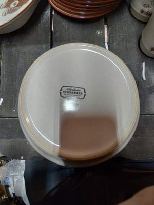 Vintage Noritake Desert Flowers Round Vegetable Serving Bowl 8341 Mexican Poppy - Thumbnail 5