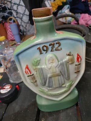 Vtg 1971-'72 Jim Beam Germany Land of Hansel & Gretel Liquor Bottle/Decanter - Thumbnail 5