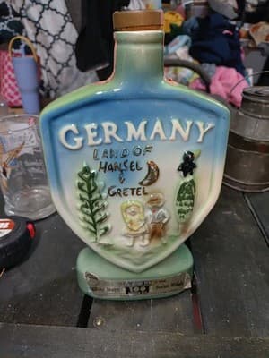 Vtg 1971-'72 Jim Beam Germany Land of Hansel & Gretel Liquor Bottle/Decanter - Image 1