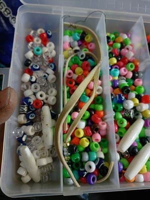 mixed beads lot jewelry making mix variety bead supplies Various Sizes - Thumbnail 2
