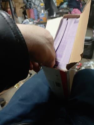 Universal Top Tab File Folders Letter Size/ Purple /1/3-cut Tab - Thumbnail 5