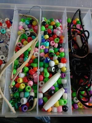 mixed beads lot jewelry making mix variety bead supplies Various Sizes - Thumbnail 3