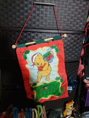 Winnie The Pooh Hanging Holiday Calendar/ Hunny Pot Day Of The Month Pointer😁 - Image 1